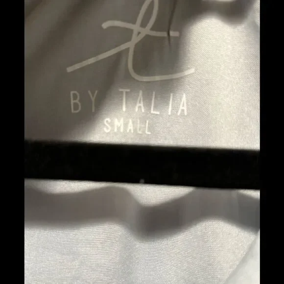 T by Talia Tier Floral bohemian Eyelet Cottage Core Mini Dress - Picture 3 of 4